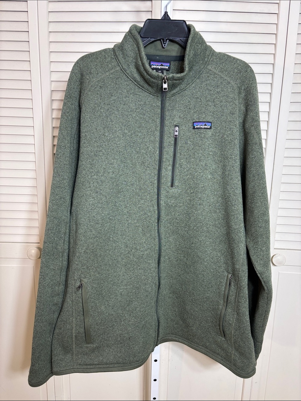 Patagonia Men's Better Sweater Fleece Jacket Green XXL